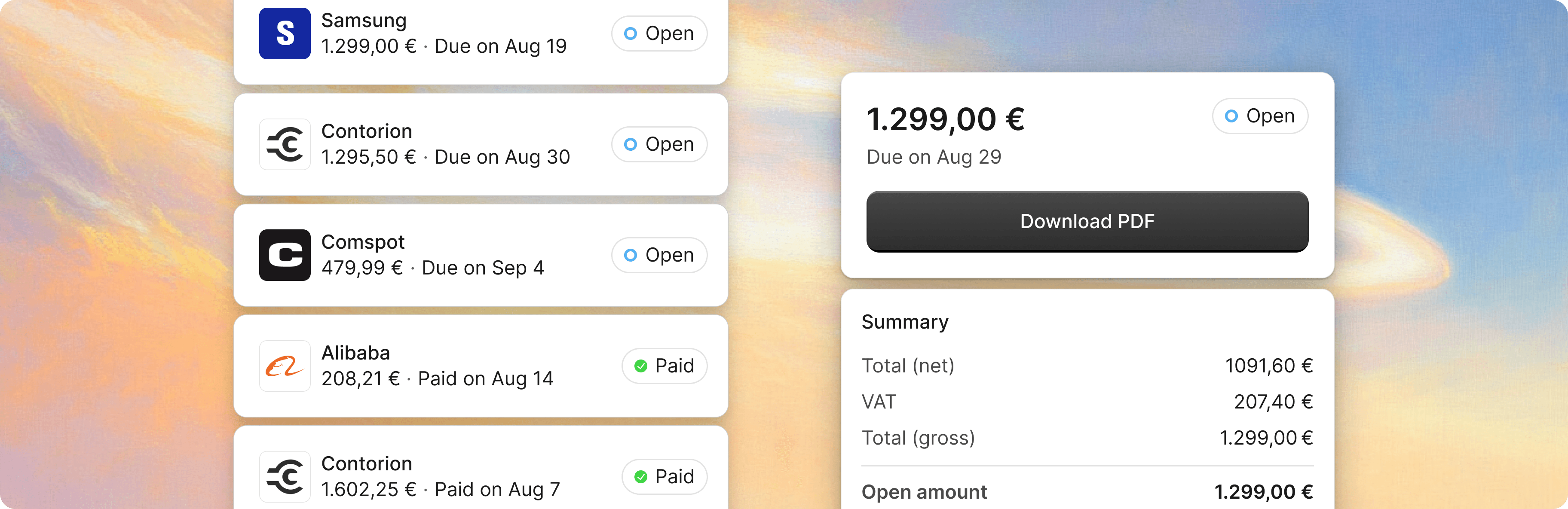 B2B-Billie-Buyer-Portal-App